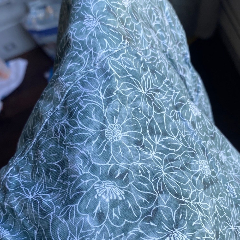 Bugatchi Men's Light Blue Patterned Shirt - Picture 10 of 10